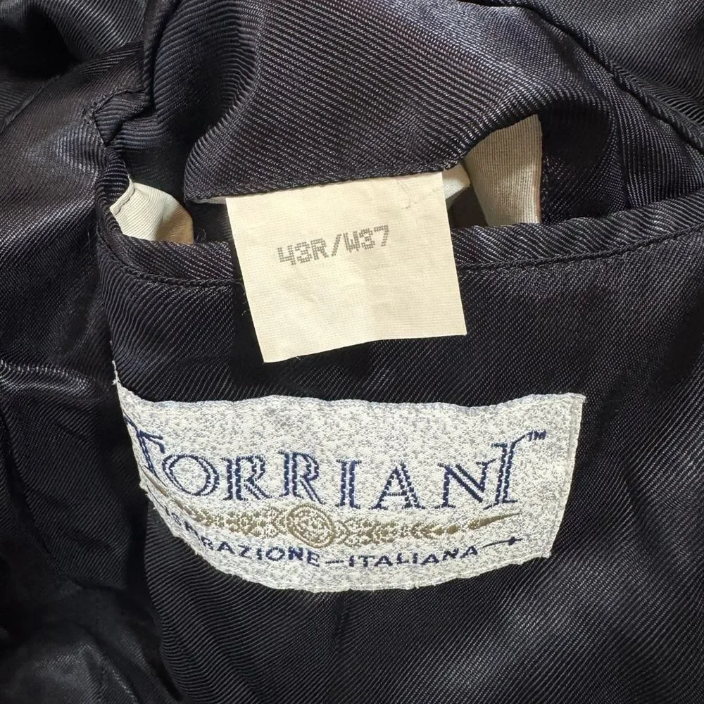 Torriani 43R/W37 men’s wool blend sports coat Blazer
